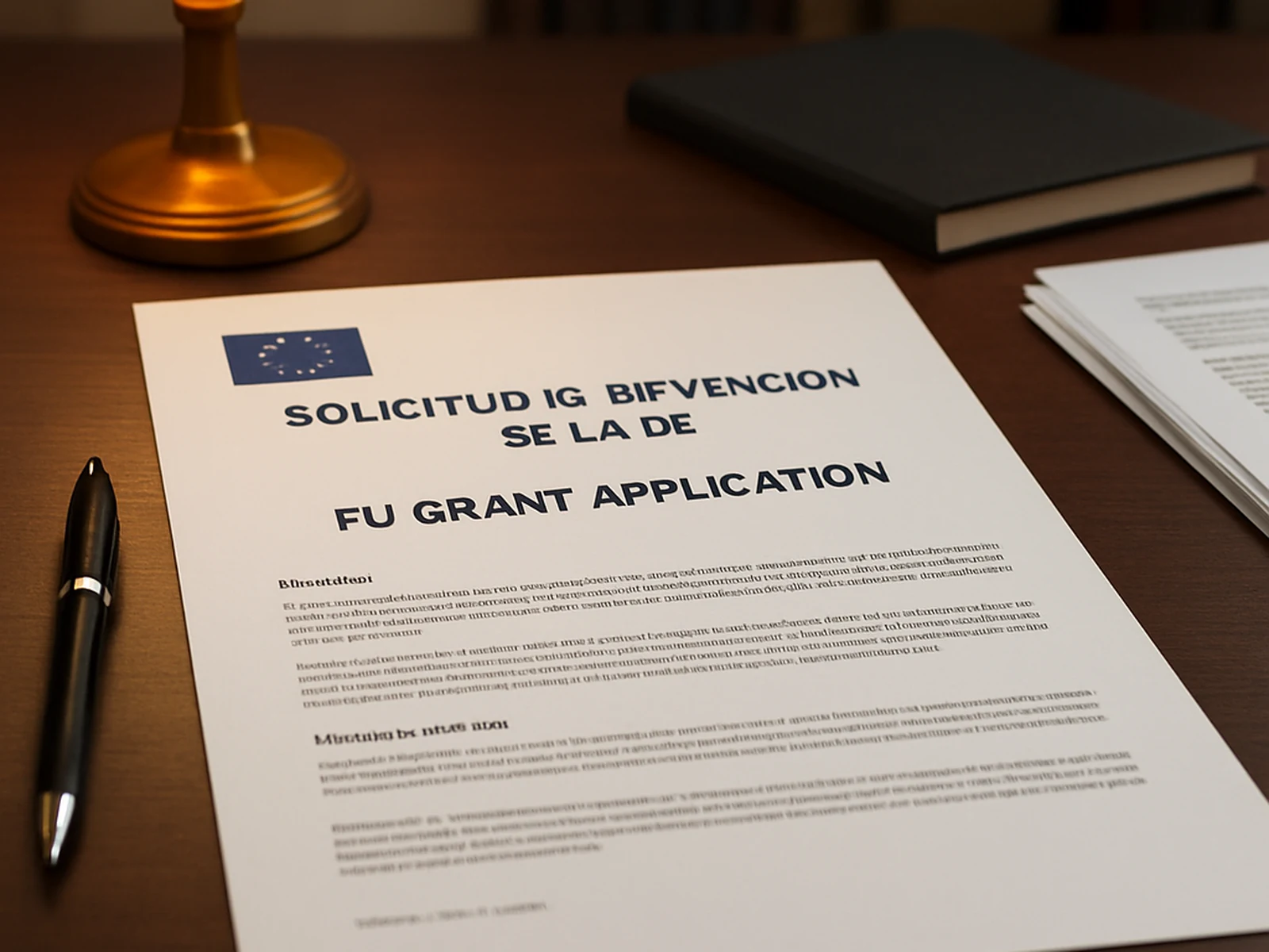 EU grant application: 40,000-word technical report translated into English in 12 days.